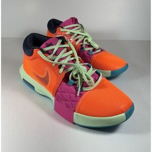 NIKE LeBron James Witness 8 Basketball Shoes Orange Men's 12 *NEW* FB2239-800